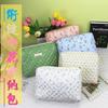 Suministro Transfronterizo de Amazon Bolsa de Cosméticos Estilo Lindo ins Gran Capacidad Bolsa de Almacenamiento Acolchada Estampada Bolsa para Estudiantes