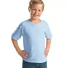 Camiseta de verão para crianças gola redonda acampamento ao ar livre secagem rápida respirável camiseta para rafting tecido tipo algodão 160g amigo da pele fábrica