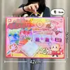 Juguetes de Casa de Juego para Niños Educativos Cocina Artificial Juguetes de Cocina Set de Vajilla para Niñas Caja de Regalo Grande Regalo Institucional