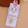Conjunto de Joias de Contas Desenho Animado para Meninas Colar com Pingente Acrílico Infantil Pulseira Acessórios para Fantasia de Festa de Meninas