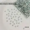 2*3 strass de circonita ovalada para decoración de uñas, strass blancos de moda y deslumbrantes, de fondo plano y forma irregular, accesorios de circonita para uñas ponibles