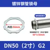 Porca de Tubo de Água, Contraporca, Tampa de Contraporca Galvanizada, Tampa de Contraporca Galvanizada para Mangueira de Metal, Cabeça de Bloqueio de Tubo de Aço