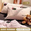Fundas de almohada de gasa de doble capa clase A, juego de dos, 48cmx74cm, fundas de almohada para el hogar de verano, juego individual o completo de rellenos de almohada