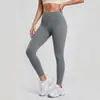 Pantalones de Yoga sin Costuras, sin Líneas Embarazosas, Levanta Glúteos Color Durazno, Cintura Alta, Control de Abdomen, para Correr, Deporte, Sensación Nude, Pantalones Ajustados para Mujer, Anti-Fugas de Luz