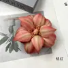 Flor Artificial Textura Eva Cabeza de Magnolia Material para Pasador DIY Accesorio para el Cabello Flor para Salón de Bodas Pared de Flores Adorno de Arreglo Floral
