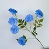 Flor artificial de loto de 6 cabezas para boda, auditorio, hogar, ajuste suave, hotel, arreglo floral, guía de carretera, fila, fotografía, flor artificial al por mayor