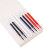 Recambio de punta de pincel de secado rápido ST Head Push Pen Core, color negro, 0,5 mm, especial para bolígrafo tipo calabaza