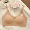 Roupa Íntima de Tamanho Grande com Cabide, Base Líquida, Roupa Íntima de Gel com Alça Fina, Roupa Íntima Feminina Sem Costura de Tamanho Grande com Bojo Fixo