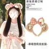 Diadema Shirley Rose de Fresa, Aspecto de Alta Calidad, Diadema Linda y Dulce con Lazo, Para Lavarse la Cara, Planchado del Cabello, Accesorios para el Cabello para Fotos en Parques de Diversiones