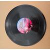 Decoración de pared de vinilo de 12 pulgadas para bar o cafetería, personalizada, estilo retro nostálgico, con discos antiguos.