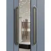 Nueva Manija de Puerta de Vidrio de Madera Maciza de Cobre Antiguo Estilo Chino para Hoteles Comerciales, Salones de Banquetes, Salas de Reuniones y Habitaciones Privadas, en Stock