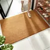 Tapete de chão falso de coqueiro transfronteiriço para Halloween, tapete de coqueiro Amazon, tapete com impressão personalizada, tapete de entrada absorvente de água e resistente à sujeira