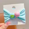 Gomas para el pelo M-bean color dopamina para mujer, cuerdas para el pelo de alta gama para niños, gomas para coleta alta, accesorios elásticos versátiles para el pelo estilo coreano