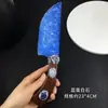 Adaga de Obsidiana Pedra Bruta de Obsidiana Polida Modelo de Faca Garra Sem Lâmina Csgo Artesanato de Cristal Atacado