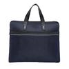 Bolsa para documentos lona a4 Maletín portátil para hombres y mujeres bolsa de información para conferencias bolsa de capacitación de personal logo