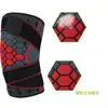 Rodilleras Deportivas de Velcro, Rodilleras de Punto Jacquard de Nylon de Alta Elasticidad, Correas para Correr Baloncesto Fútbol, Protectores de Pierna Ajustables