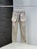 Pantalones de Trabajo Rectos para Hombre Nuevos de Primavera y Otoño Asequibles, Pantalones Casuales Transpirables para Exteriores Resistentes al Agua de Secado Rápido, Pantalones Largos de Estilo Funcional Modernos