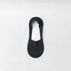 Calcetines de seda de hielo tipo barco para hombre, calcetines finos de primavera y verano para hombre, sin costuras, base de algodón puro, silicona antideslizante, antideslizantes, de corte bajo, invisibles