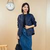 Camisa de Manga Larga Otoño Yun Yun para Mujer 2026 Nuevo Estilo Vintage Color Sólido Cárdigan Chaqueta Camisa Artística