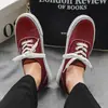 Zapatos de Lona Súper Populares 2025 Zapatos Clásicos Estilo Hong Kong Versátiles Zapatos Casuales Estilo K Ulzzang Nicho Zapatos de Tabla