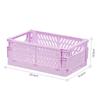 Cesta de Almacenamiento de Escritorio, Contenedor de Almacenamiento Plegable, Caja de Almacenamiento de Plástico Hueco de Uso Diario en el Hogar, Regalos de Venta al por Mayor Directamente del Fabricante