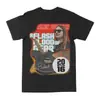 Camiseta Masculina de Manga Curta Estampada com Novo Design de Verão, Gola Redonda, Moda Casual Solta, Tops Masculinos