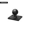 Soporte universal plano a prueba de tres para coche tipo B amplificadores agujero estándar rótula de 1 pulgada distancia entre agujeros 30x 38 base cuadrada