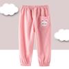 Pantalones de Invierno para Niños a Prueba de Suciedad Casual Deportivos de Algodón Pantalones con Cordón Pantalones de Pana Pantalones Bombachos para Bebé