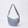 Bolso para Mujer 2025 Primavera Nuevo Bolso Cruzado de Nylon Nicho Avanzado Relajación Bolso de Hombro Tipo Dumpling Bolso de Media Luna
