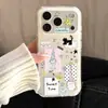 Funda de Teléfono de Gato Estilo Niña Linda y Suave con Sombrero Largo Adecuada para iPhone 17 Pro Max, Apple 16, 15 Modelo Nuevo, 14 para Mujeres