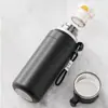 Garrafa Térmica de Aço Inoxidável 316 de Camada Dupla a Vácuo de Grande Capacidade para Viagens e Montanhismo Masculino, Copo Térmico com Separação de Chá e Água