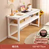 Mesa para quarto de menina, uso doméstico, mesa retangular longa, mesa estreita de parede, bancada de trabalho, mesa de computador, simples para casa de aluguel