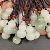 Colgante Natural de Calabaza Verde Tianshan, Calabaza Verde Flotante Tianshan, Colgante Auspicioso para Hombres y Mujeres, Colgante de Jade