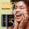 Jabón Negro Africano Shuo Woxin Transfronterizo Limpieza Profunda Cuerpo Ácaros Hidratante Jabón para la Piel Jabón Hecho a Mano 100g