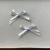 Lindo Accesorio de Lazo de Lunares y Perlas de Doble Capa Pasador Funda para Teléfono Bolso Calcetines Accesorios para Mascotas Zapatos Hechos a Mano DIY