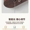 Lámpara colgante de restaurante color nogal, estilo vintage, protección ocular de espectro completo, lámpara colgante para mesa de comedor y barra de bar, accesorio de iluminación Zhongshan Guangdong