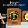 Cristal 3D Escultura Interna de Carro Artesanato em Madeira Padrão DIY Gravação Ornamentos de Quarto Luz Noturna Bola de Cristal Galáxia