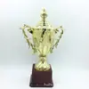 Troféu de plástico galvanizado fundo vermelho e preto competição Premiações Esportivas prêmios estilo geral log personalizável