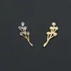 Nuevo material de aleación perla pedrería flor rama joyería DIY accesorios para el cabello de novia corona para el cabello accesorios fabricantes lote directo