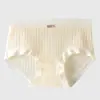 Ropa interior Pelia Fox para niñas de algodón con entrepierna antibacteriana, cintura media, sin costuras, cómodos, estilo japonés, para mujeres jóvenes, transpirables, shorts tipo triángulo