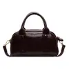 Bolso Cruzado Simple Casual Tipo Baguette para Mujer Otoño 2025 Nuevo Bolso de Hombro Único de Color Puro Lujo Ligero