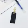 Portalápices Portátil y Compacto con Patrón de Lichi, Color Sólido, Estilo para Colgar del Cuello, Adecuado para Estudiantes, Pinza para Bolígrafo, Pinza para Gafas