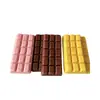 Juguete de descompresión de rebote lento de chocolate tricolor, juguete popular para aliviar el estrés
