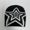 Gorro de punto Estrella Nueva Transfronterizo Europeo y Americano Otoño e Invierno Corto A prueba de Frío Lana Gorro Jacquard Personalizado para Hombre Gorro Frío