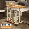 Mesa de estudo ajustável, mesa de cabeceira, mesa de computador simples para dormitório, mesa para pessoa preguiçosa, mesa de escritório simples móvel