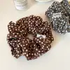 Atmosfera francesa elástico de cabelo pequeno floral macio para mulheres novo requintado moderno corda de cabelo para rabo de cavalo coque acessórios de cabelo