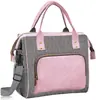 Bolsa de Almuerzo Portátil Estilo Nuevo, Bolsa Térmica a Prueba de Fugas, Bolsa Térmica para Exteriores, Bolso Cruzado al Hombro para el Trabajo y la Escuela, Bolsa para Bolsa de Hielo