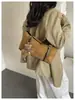 Bolsa de Axila de Pelúcia Camurça Nicho Retrô Transfronteiriça Bolsa de Ombro Versátil da Moda para o Trabalho Bolsa Almofada Tendência Casual de Alta Qualidade