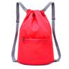 Fabricantes de Bolsas de Gimnasio Venta al por Mayor Exterior Casual Impermeable Mochila Diaria para Estudiantes Mochila Casual Personalizada con Cordón