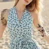 Pegatinas de Tatuaje Flor Mariposa Negra Europeas y Americanas Transfronterizas de Gama Alta Sexy Femeninas Flor Brazo Tatuajes Temporales